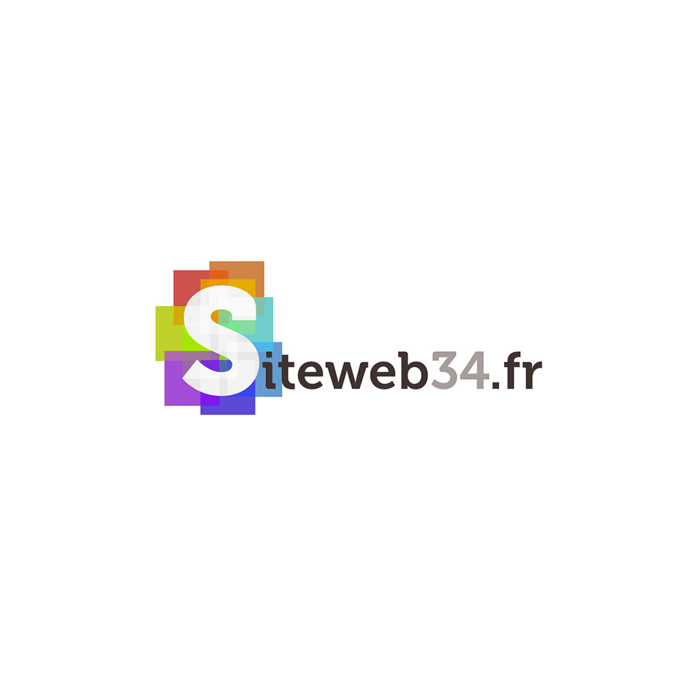 Logo Siteweb34.fr sur fond blanc